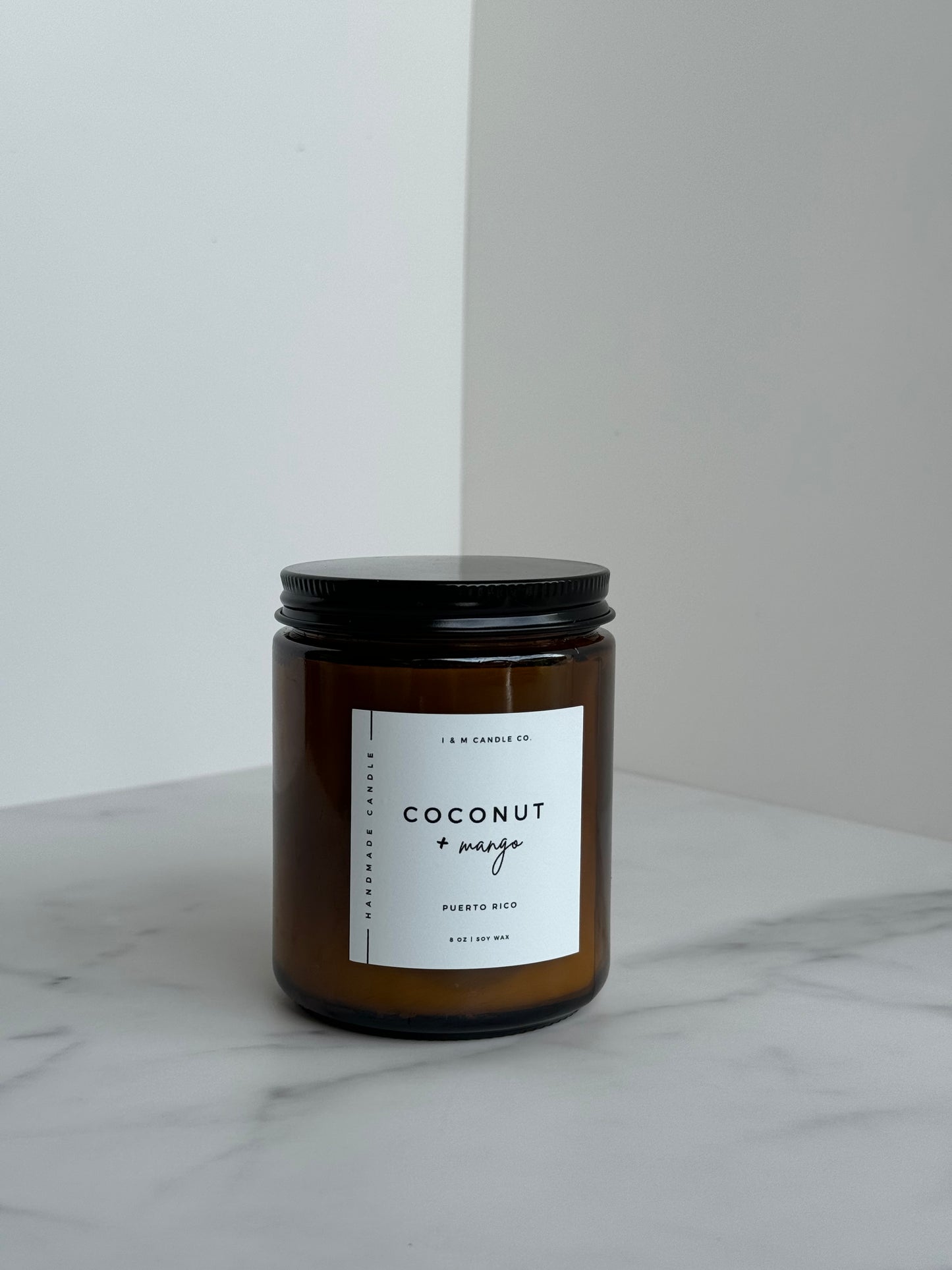 Coconut + Mango Candle 8oz